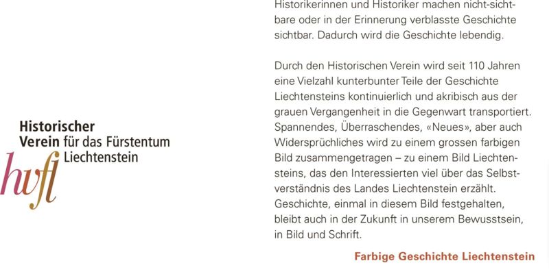 Historischer Verein für das Fürstentum Liechtenstein 2011
