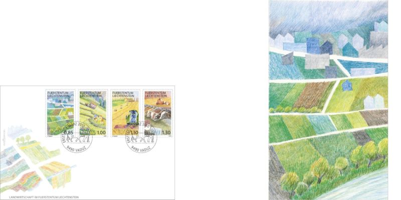 Philatelie Liechtenstein Landwirtschaft 2010